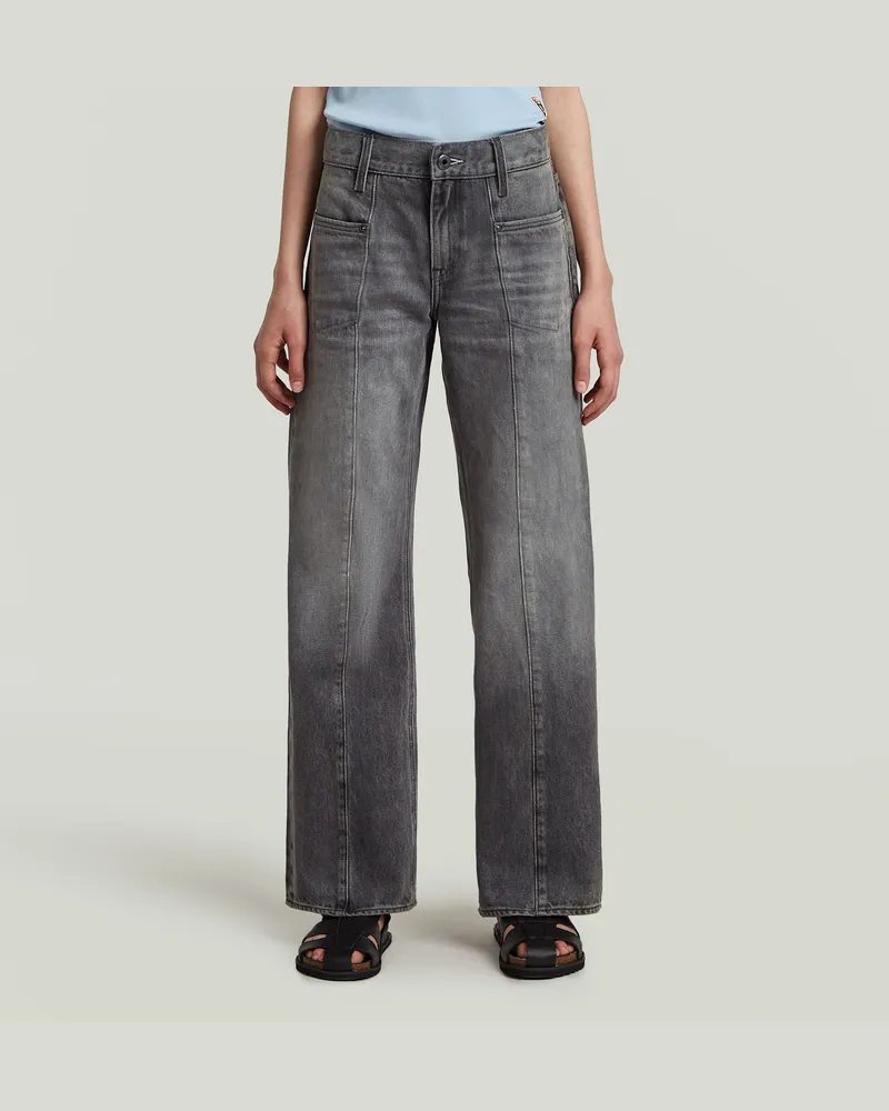 G-STAR RAW Girls Judee Loose Utility Jeans - Grau - mädchen Grau