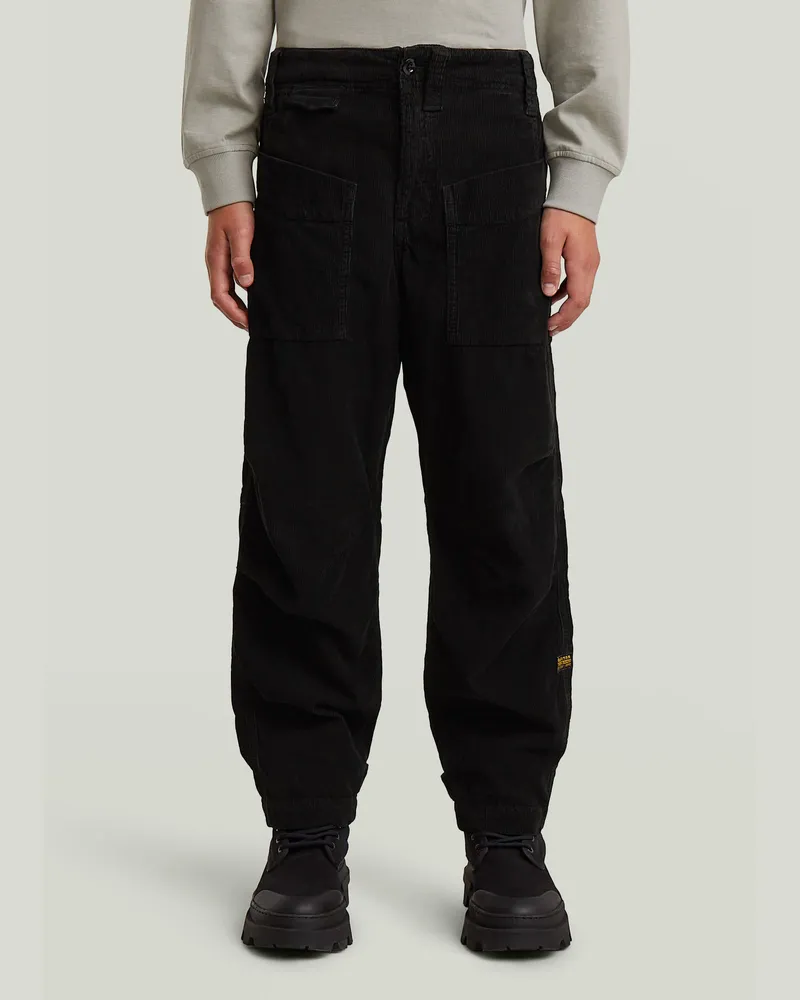 G-STAR RAW Boys Fatigue Relaxed Tapered Sweatpants - Schwarz - jungen Schwarz