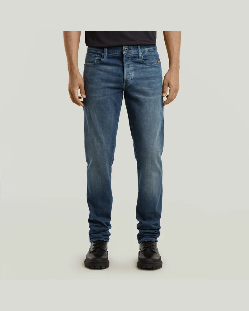 G-STAR RAW 3301 Straight Jeans - Dunkelblau - Herren Dunkelblau