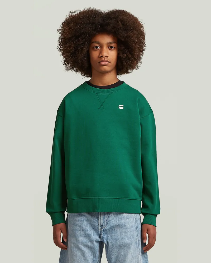 G-STAR RAW Boys Sweater Loose - Grün - jungen Grün