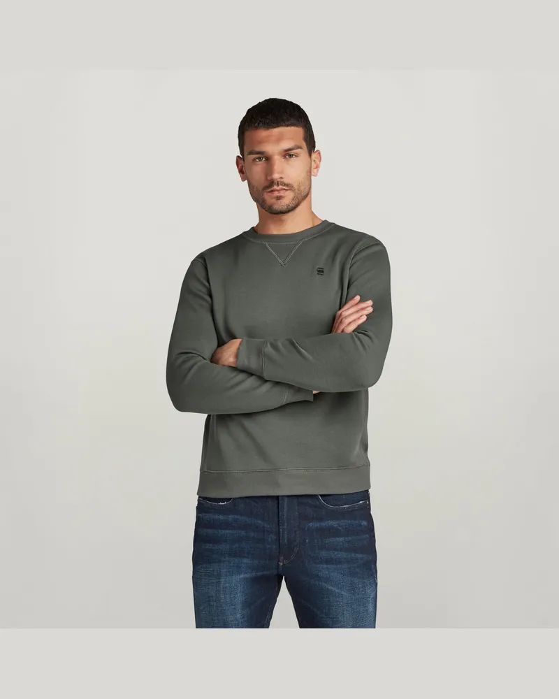 G-STAR RAW Premium Core Sweatshirt - Grau - Herren Grau