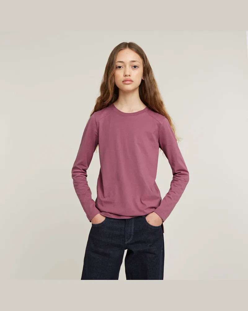 G-STAR RAW Mädchen Top Regular - Lila - mädchen Lila