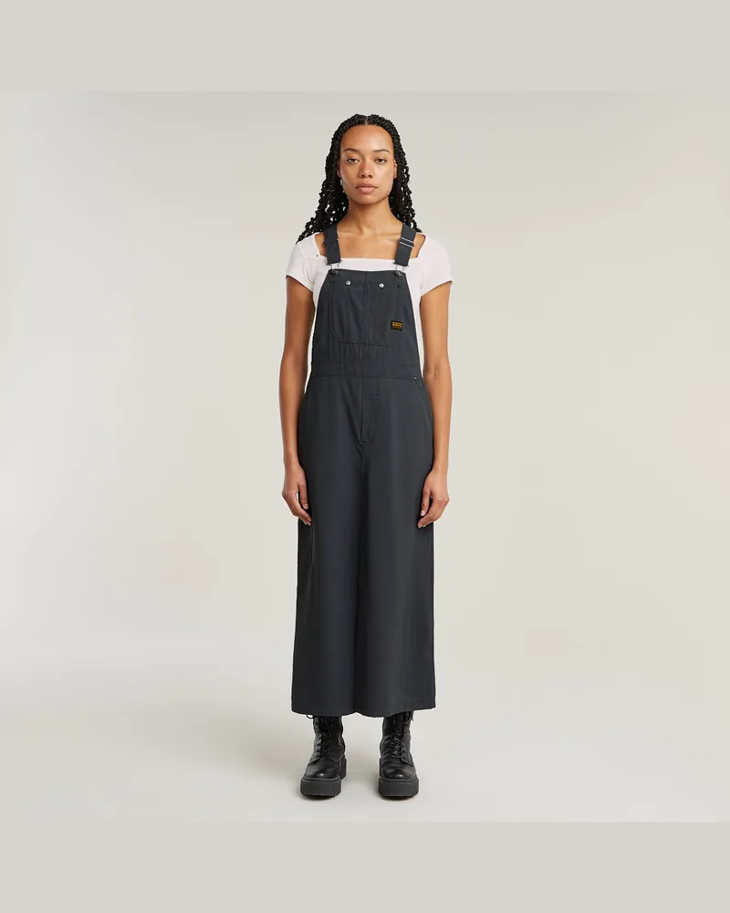 G-STAR RAW Dungaree Kleid - Grau - Damen Grau