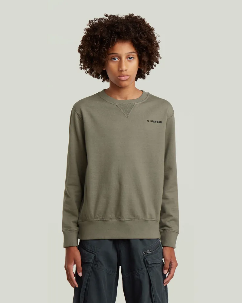 G-STAR RAW Boys Premium Core Sweatshirt - Grau - jungen Grau