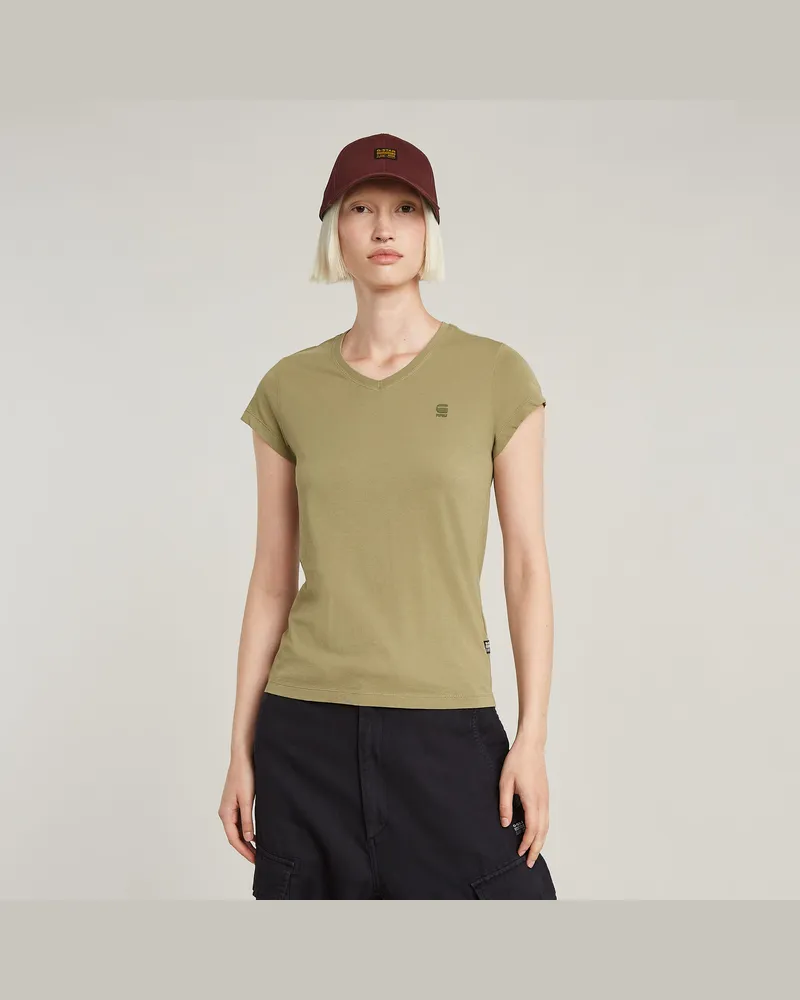 G-STAR RAW Eyben Slim Top 2.0 - Grün - Damen Grün