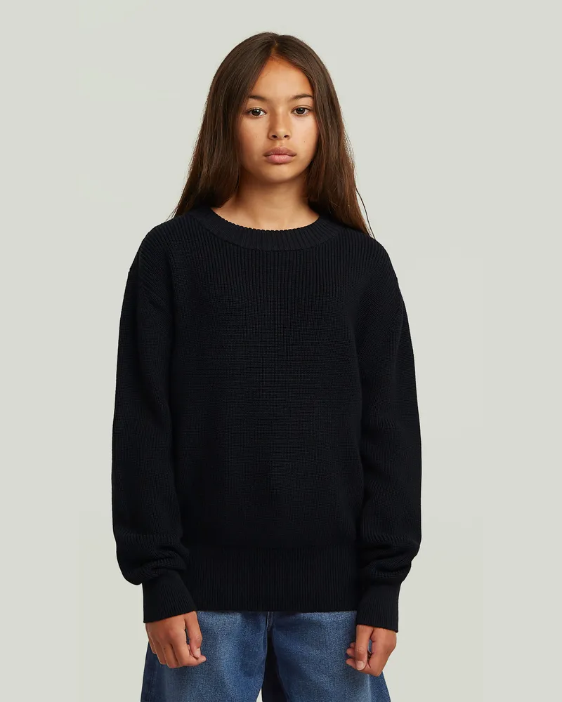 G-STAR RAW Girls Yarciaknit Cardigan - Schwarz - mädchen Schwarz