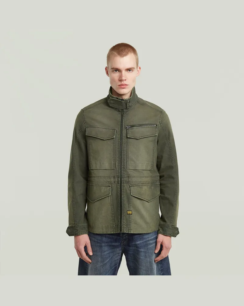 G-STAR RAW Rovic Slim Field Jacke - Grau - Herren Grau