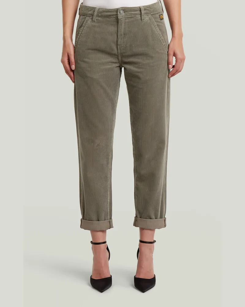 G-STAR RAW Kate Boyfriend Chino - Braun - Damen Braun