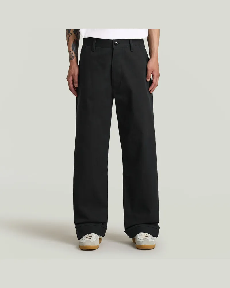 G-STAR RAW MN Type 96 Loose Chino - Schwarz - Herren Schwarz