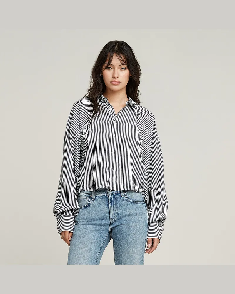 G-STAR RAW Macro Balloon Shirt - Mehrfarbig - Damen Mehrfarbig