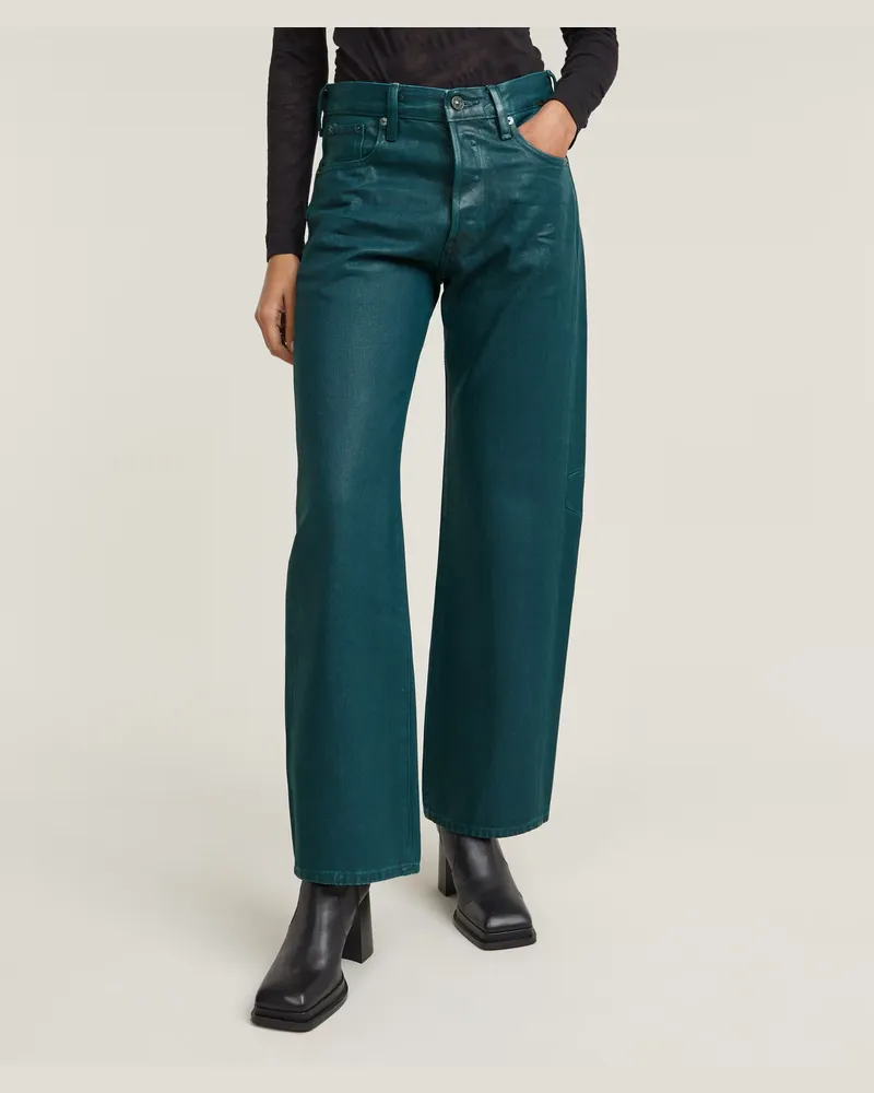 G-STAR RAW Bowey Barrel Jeans - Grün - Damen Grün