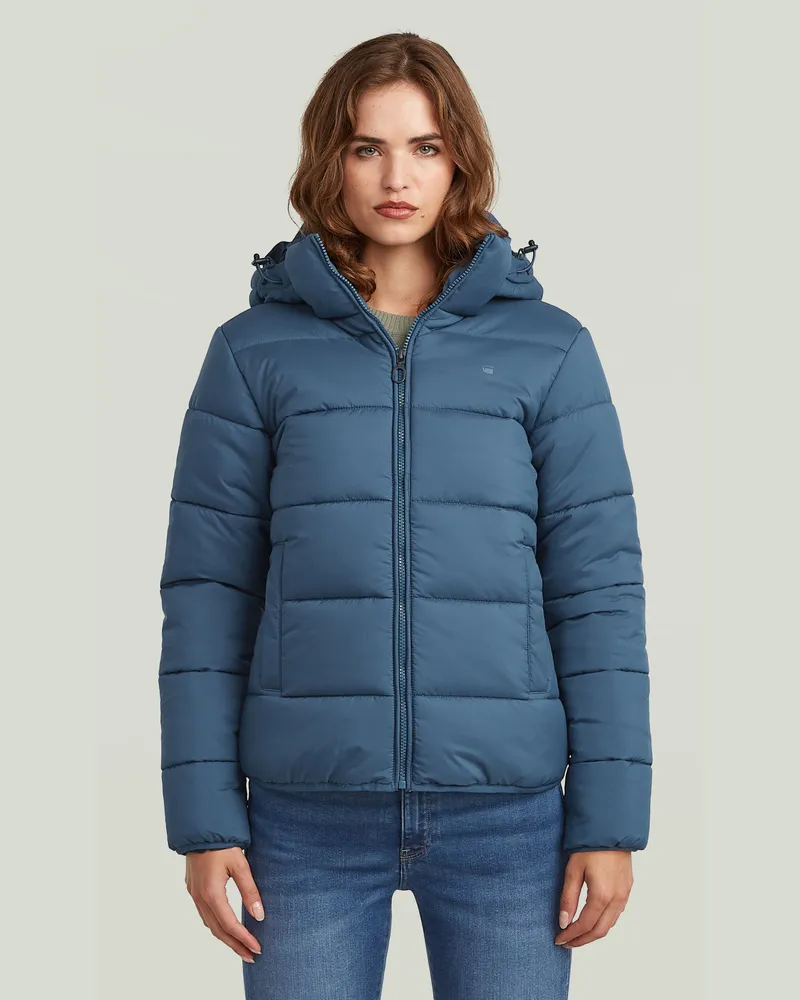 G-STAR RAW Meefic Jacke - Mittelblau - Damen Mittelblau