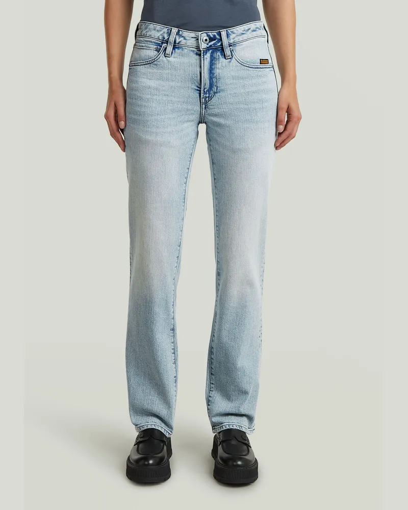 G-STAR RAW G-Straight Jeans - Hellblau - Damen Hellblau