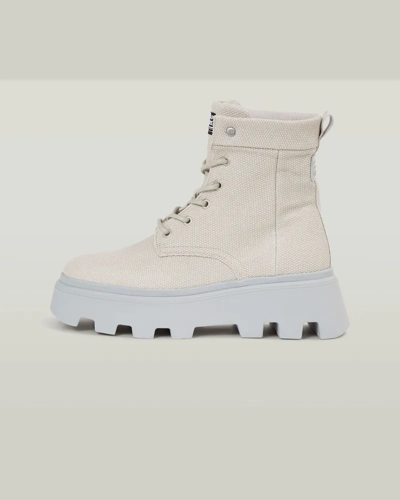 G-STAR RAW Kate II High Canvas Stiefel - Grau - Damen Grau