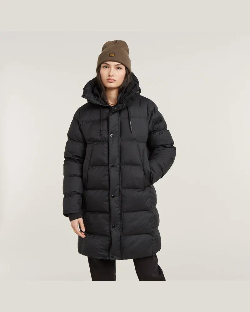 G-STAR RAW Whistler Parka Puffer - Schwarz - Damen Schwarz
