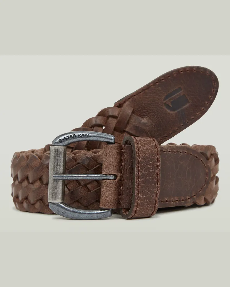 G-STAR RAW Braided Belt - Braun - Herren Braun