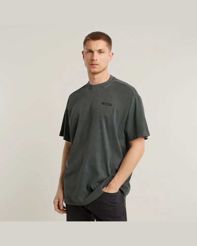 G-STAR RAW Pigment Dye Loose T-Shirt - Schwarz - Herren Schwarz