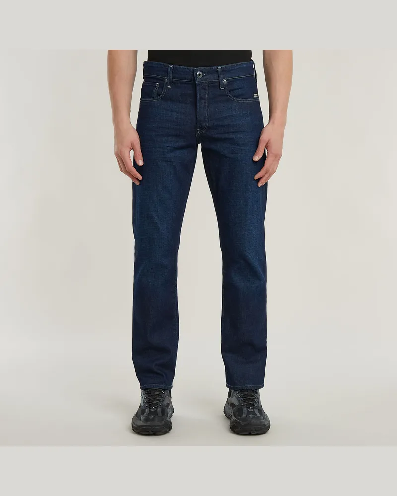 G-STAR RAW 3301 Straight Jeans - Dunkelblau - Herren Dunkelblau