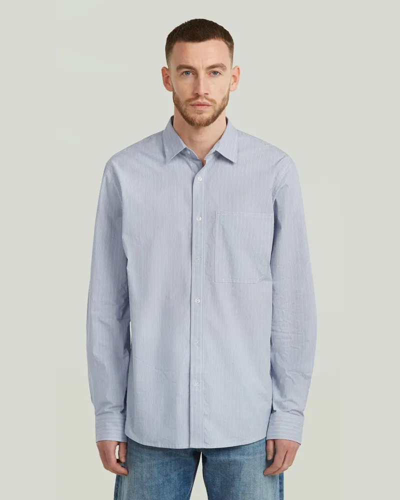 G-STAR RAW One Pocket Regular Hemd - Mehrfarbig - Herren Mehrfarbig