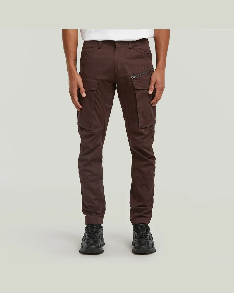 G-STAR RAW Rovic Zip 3D Regular Tapered Hose - Braun - Herren Braun