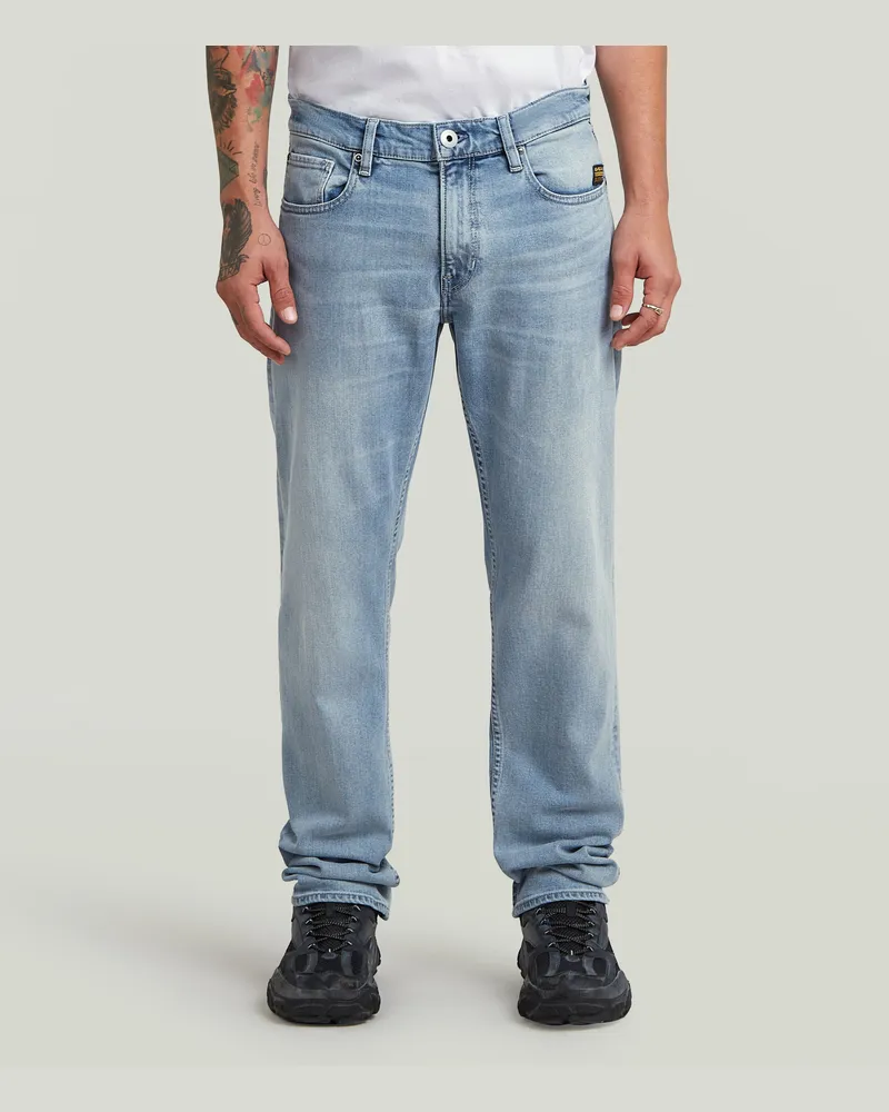 G-STAR RAW Mosa Straight Jeans - Hellblau - Herren Hellblau