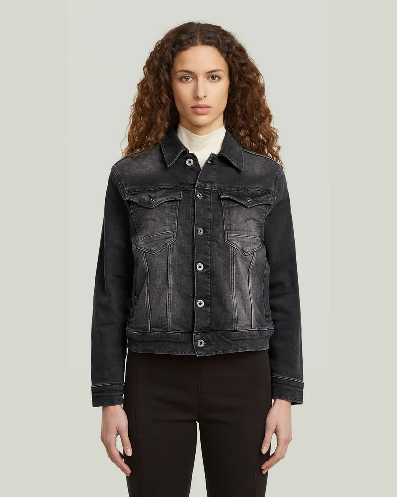 G-STAR RAW Arc 3D Denim Jacket - Grau - Damen Grau
