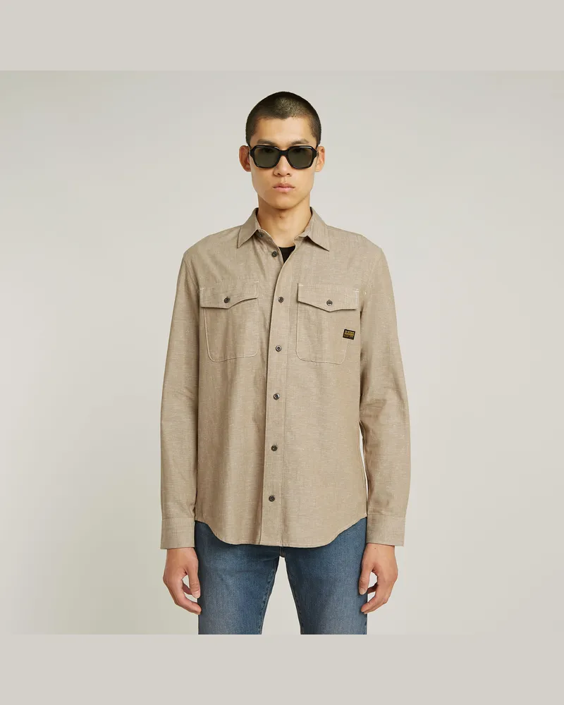 G-STAR RAW Marine Slim Hemd - Mehrfarbig - Herren Mehrfarbig