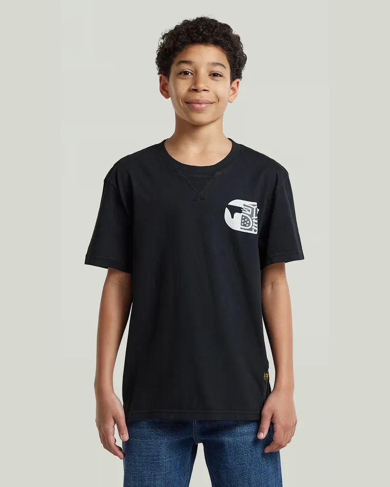 G-STAR RAW Boys Nifous T-Shirt - Schwarz - jungen Schwarz