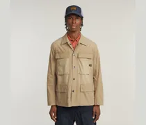 4-Taschen-Overshirt - Beige - Herren