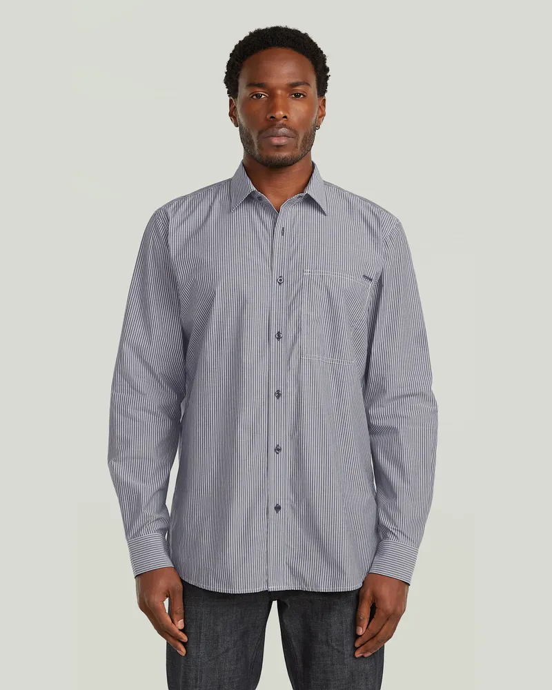 G-STAR RAW One Pocket Regular Hemd - Mehrfarbig - Herren Mehrfarbig