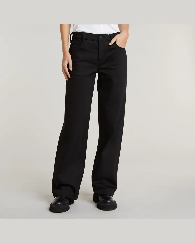 G-STAR RAW Judee Low Waist Loose Jeans - Schwarz - Damen Schwarz