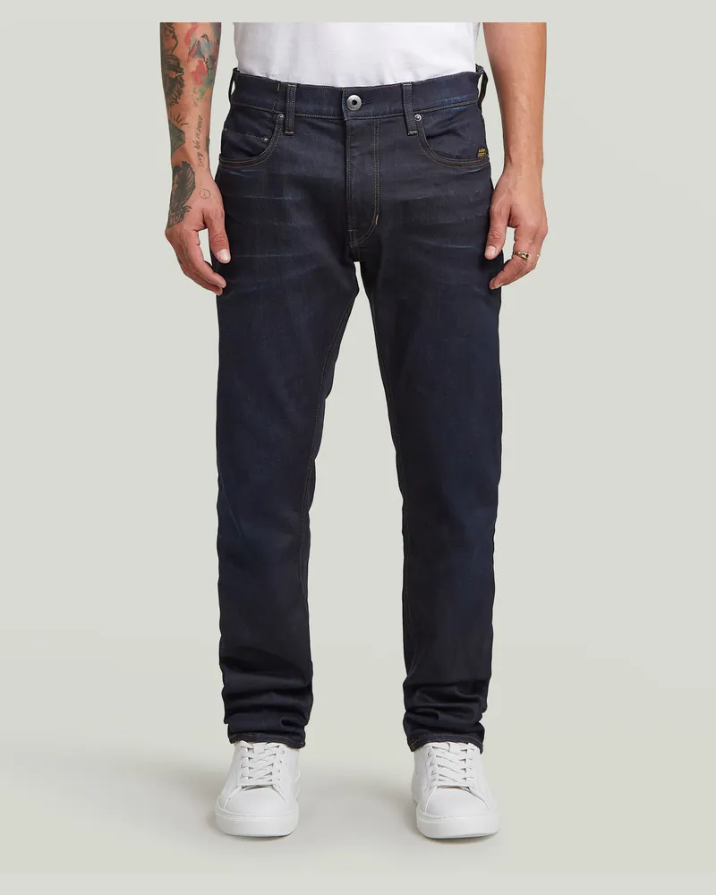 G-STAR RAW Mosa Straight Jeans - Dunkelblau - Herren Dunkelblau