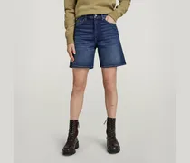 High Bermuda Shorts Clean Edge - Dunkelblau - Damen