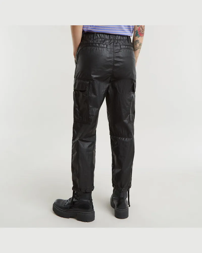 G-Star Damen Cargo Cropped Drawcord Pants – Gerade Passform, Verkürzt, Mit Verstellbarem Bund & Cargotaschen