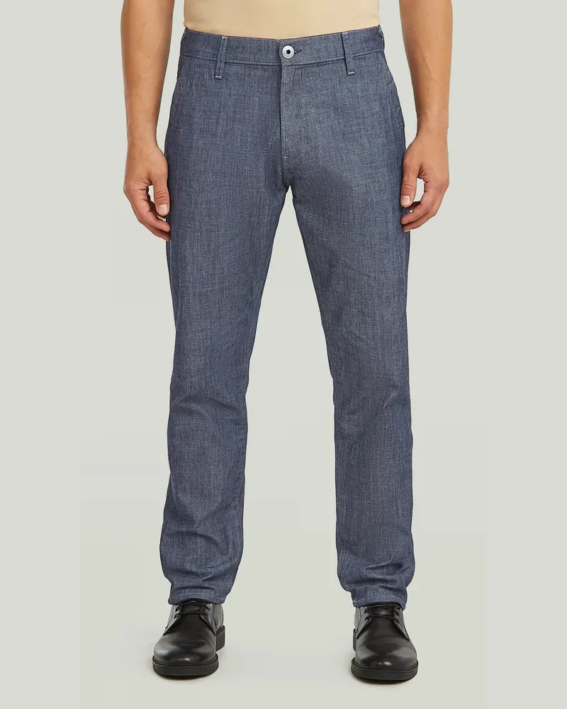 G-STAR RAW Morry Tapered Denim Chino - Dunkelblau - Herren Dunkelblau