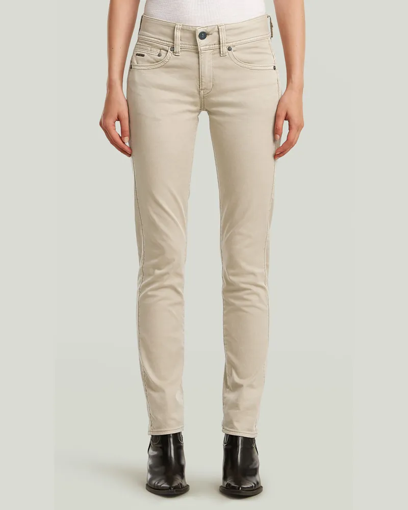 G-STAR RAW Midge Slim Straight Chino - Schwarz - Damen Schwarz