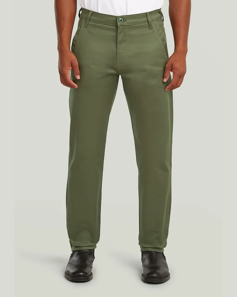 G-STAR RAW Morry Tapered Chino - Grün - Herren Grün