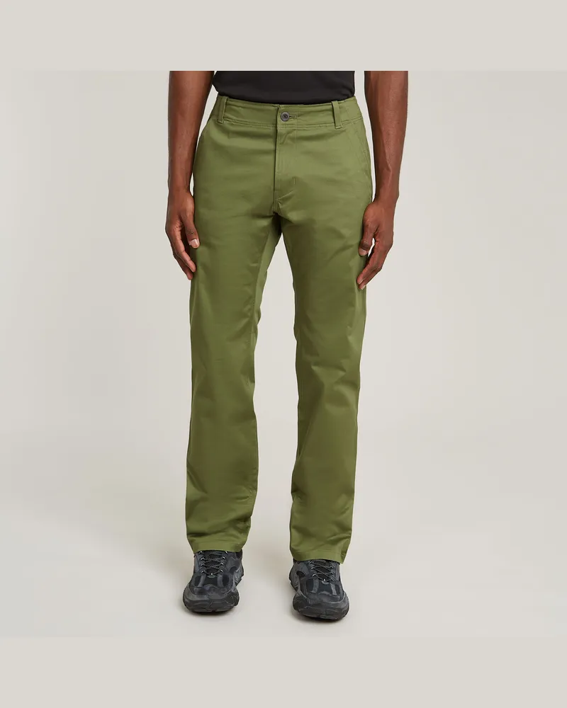 G-STAR RAW Mosa Straight Chino - Grün - Herren Grün