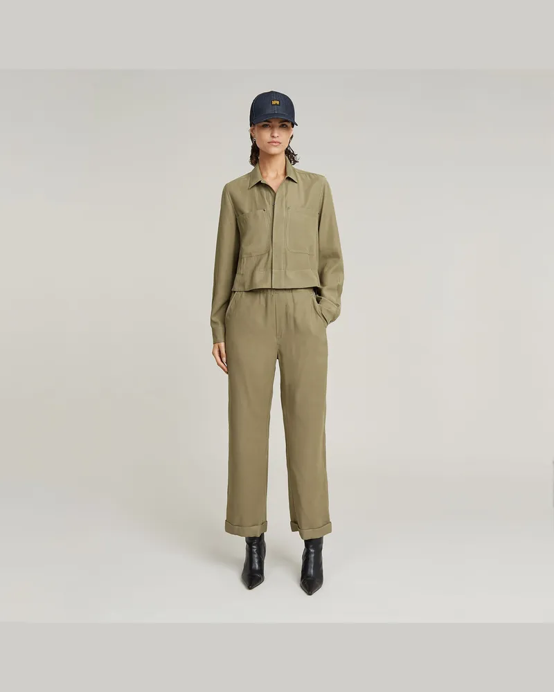G-STAR RAW Modular Army Jumpsuit - Grün - Damen Grün