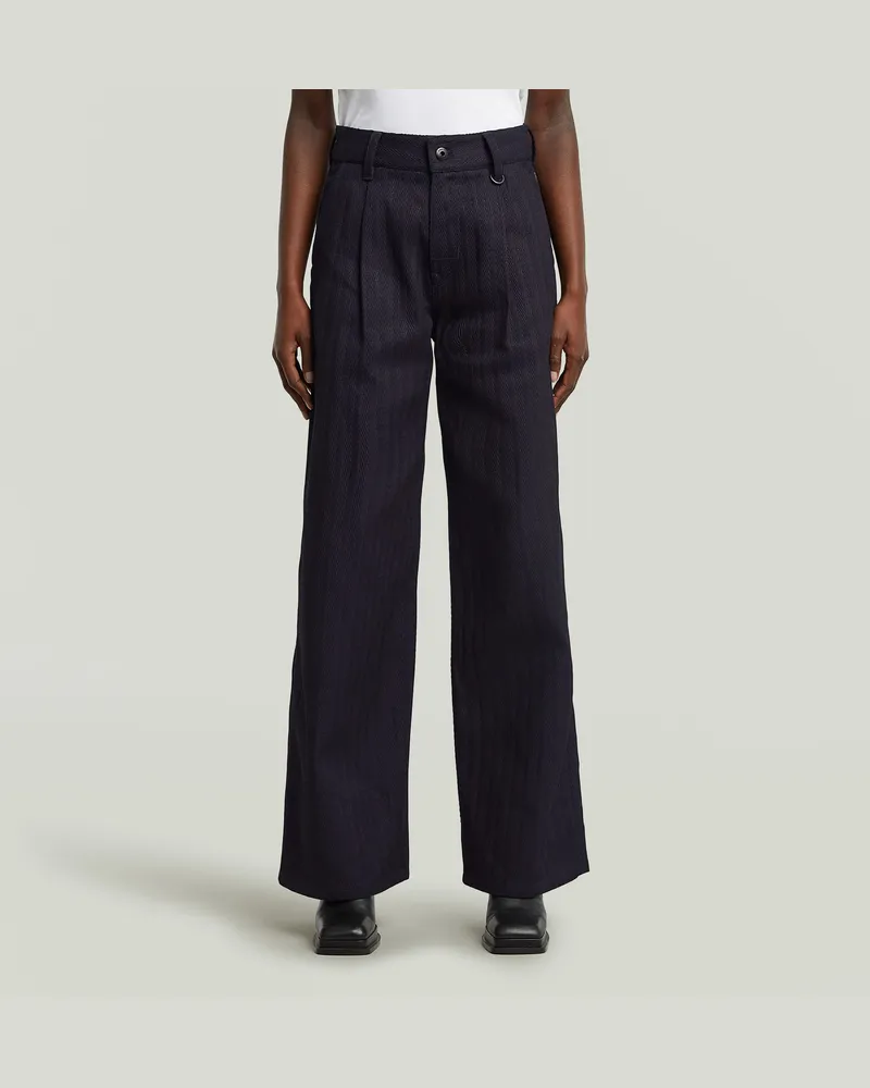 G-STAR RAW Skater Chino High Loose 2.0 Jeans - Dunkelblau - Damen Dunkelblau