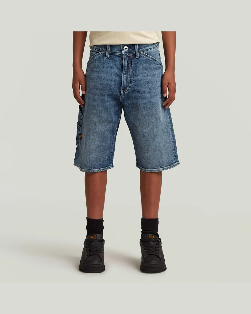 G-STAR RAW Boys Utility Shorts - Mittelblau - jungen Mittelblau