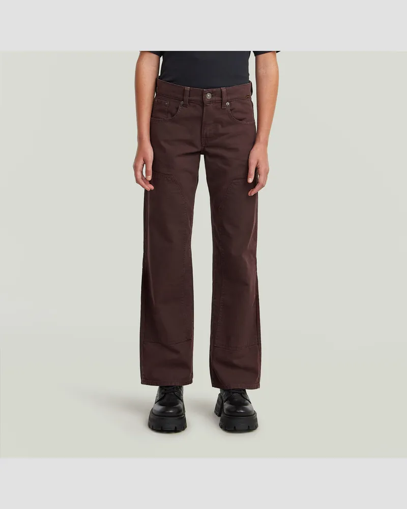 G-STAR RAW Girls Bowey 3D Carpenter Loose Hose - Braun - mädchen Braun