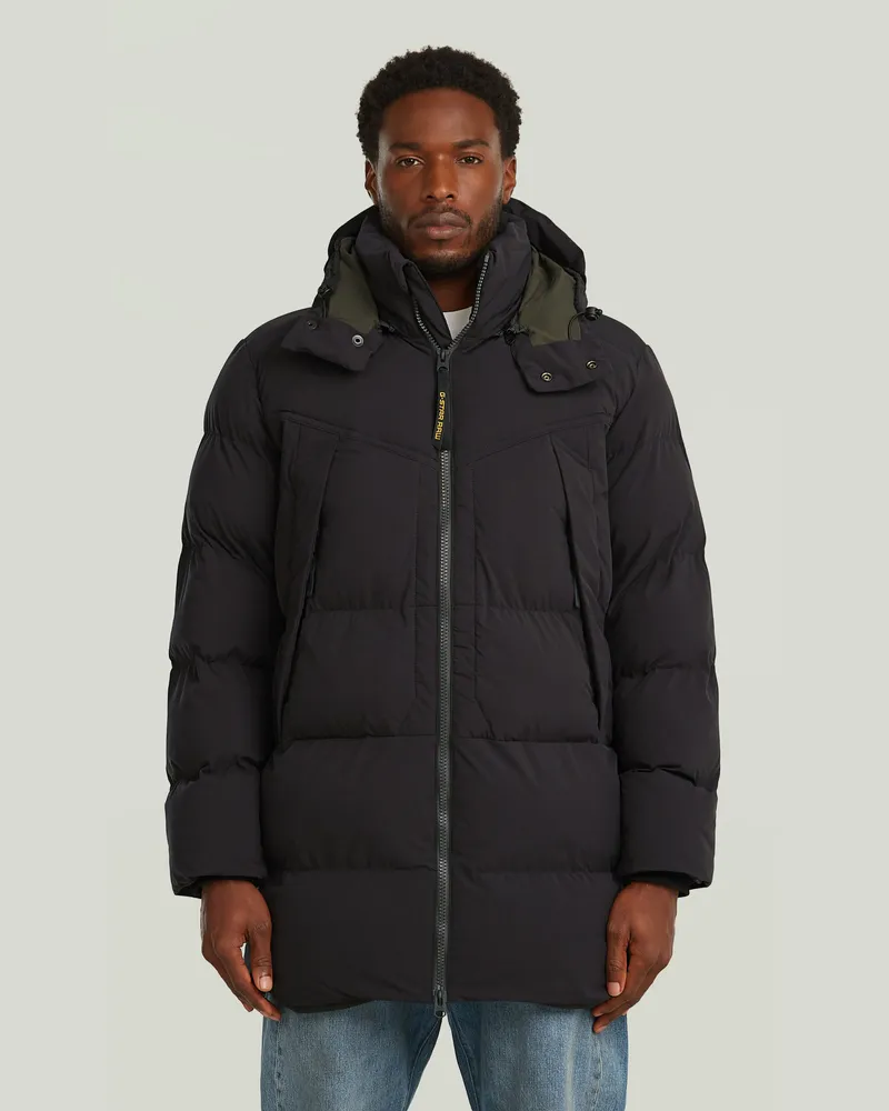 G-STAR RAW G-Whistler Padded Hooded Parka 2.0 - Schwarz - Herren Schwarz