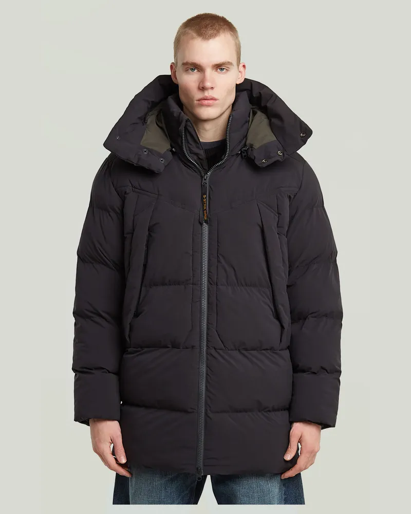 G-STAR RAW G-Whistler Padded Hooded Parka 2.0 - Schwarz - Herren Schwarz