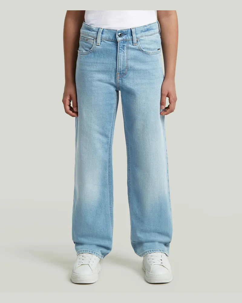 G-STAR RAW Boys Lenney Bootcut 2.0 Jeans - Mittelblau - jungen Mittelblau