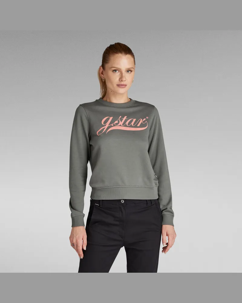 G-STAR RAW Graphic 1 Sweatshirt - Grau - Damen Grau