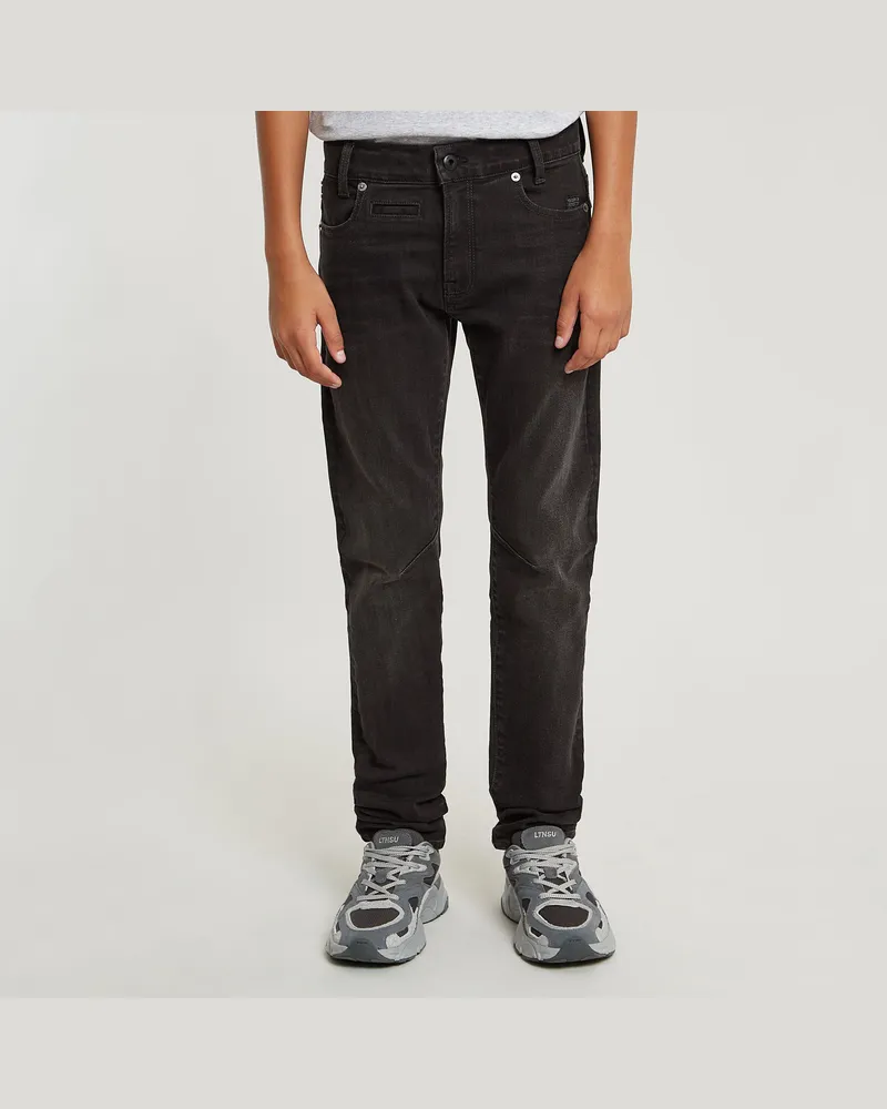G-STAR RAW Jungen D-Staq Slim Jeans - Mittelblau - jungen Mittelblau