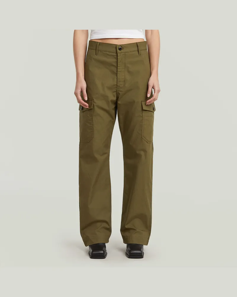 G-STAR RAW Regular Cargohose - Grün - Damen Grün