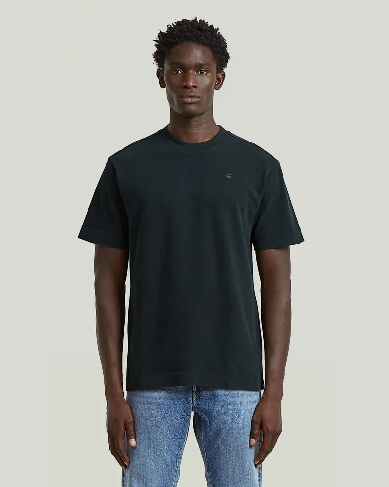 G-STAR RAW The Leonard - Heavyweight T-Shirt - Dunkelblau - Herren Dunkelblau