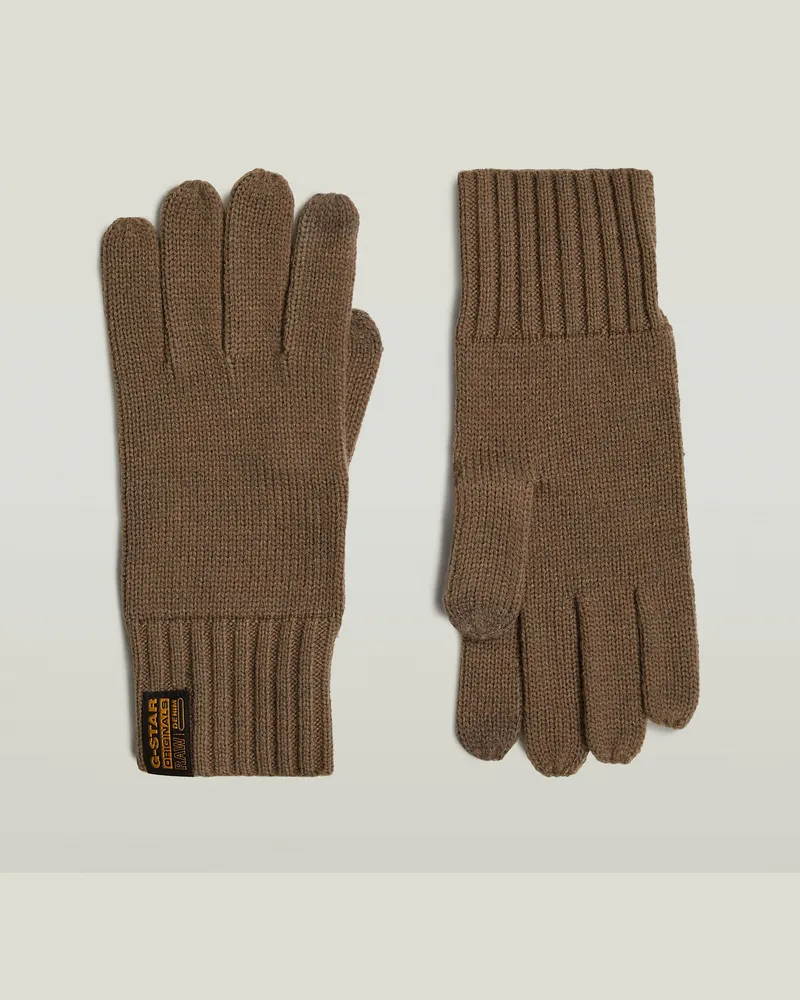 G-STAR RAW Effo Handschuhe - Braun - Herren Braun